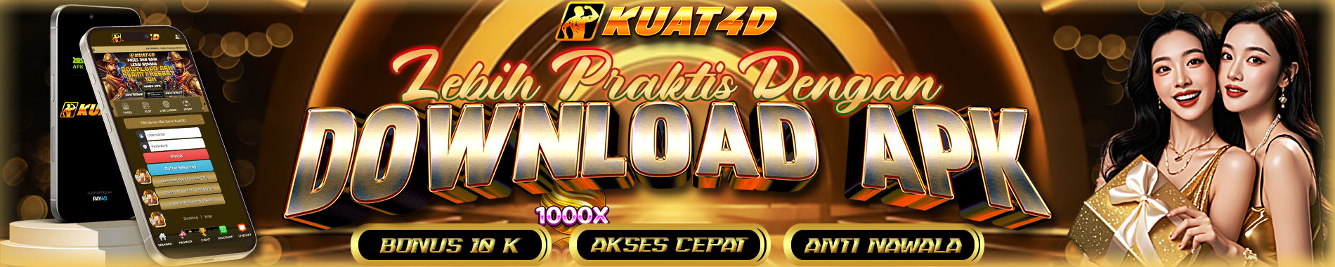 kuat4d freebet download apk