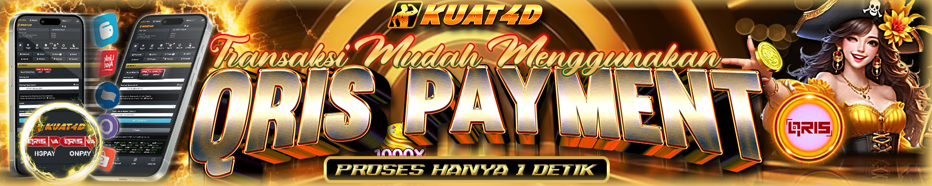 kuat4d deposit cepat dengan onpay dan cnpay